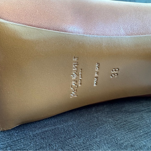 Yves Saint Laurent Tan High Heels - Picture 11 of 11